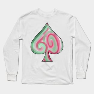 Proud Aces: Abrosexual Long Sleeve T-Shirt